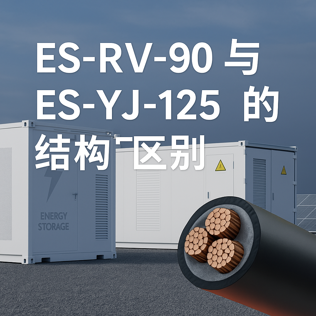 ES-RV-90 和 ES-YJ-125 的结构有什么区别？