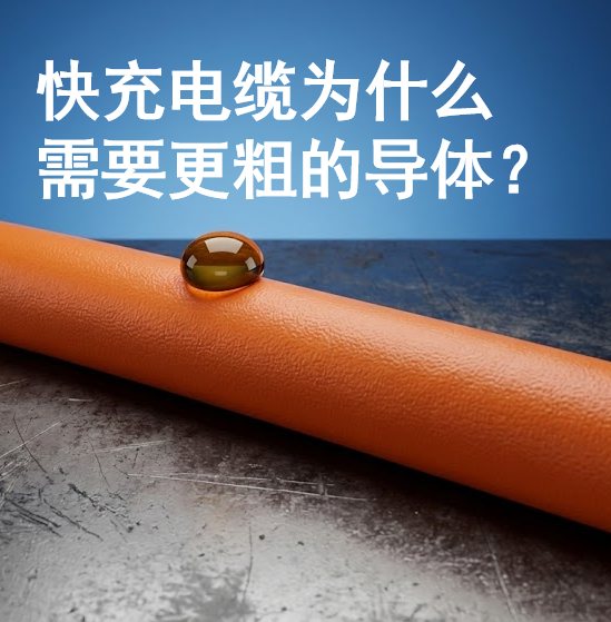 快充电缆为什么必要更粗的导体？揭秘新能源汽车充电的“热”知识